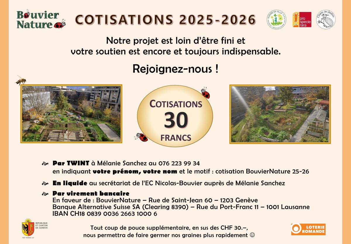 Cotisations 2025-2026